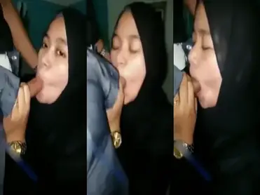 Hijabers Ketagihan Peju Hisap Kontol Sampe Crot Mulut Ditelan